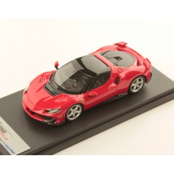 Ferrari 296 Speciale Rosso Corsa with roof Nero DS Looksmart LS564B