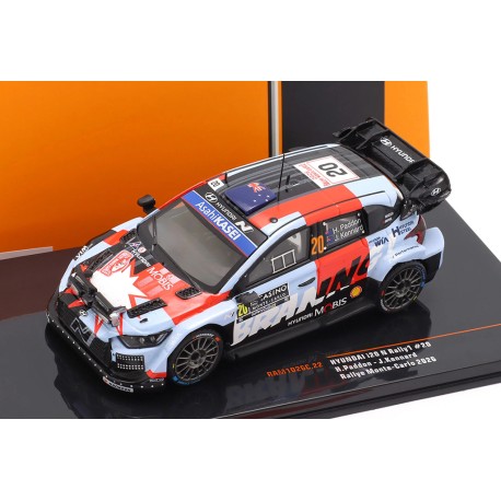 Hyundai i20 N Rally1 20 Rallye Monte Carlo 2026 H. Paddon - J. Kennard IXO RAM1026C
