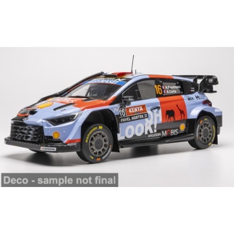 Hyundai i20 N Rally1 16 Rallye Safari Kenya 2026 A. Fourmaux - A. Coria IXO 18RMC283A