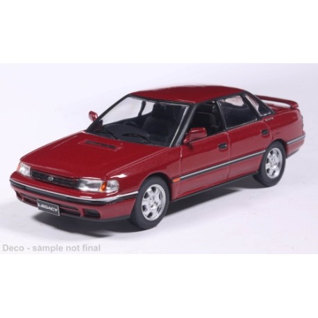 Subaru Legacy RS 1989 Dark Red IXO CLC649N