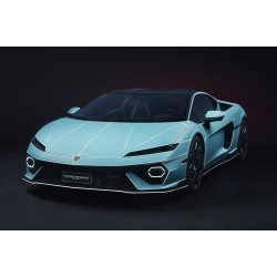 Lamborghini Temerario Celeste Fedra with Bianco Phanes Livery Looksmart LS555GEB
