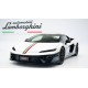 Lamborghini Temerario Bianco Monocerus - Blu Marinus with Italian Stripe Looksmart LS555TRI