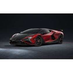 Lamborghini Revuelto SV Rosso Efesto with Black - Bronze Livery Looksmart LS577A