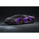Lamborghini Revuelto SV Viola Pasifae with Black - Yellow Livery Looksmart LS577C