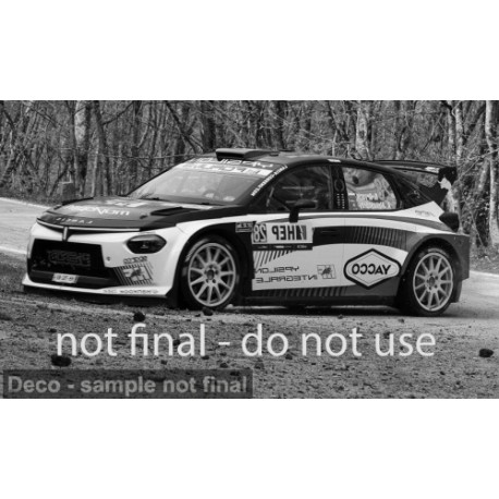 Lancia Ypsilon HF Rally2 29 Rallye de Croatie 2026 Y. Rossel - A. Dunand IXO RAM1041A