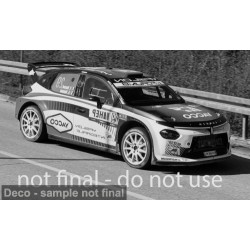 Lancia Ypsilon HF Rally2 28 Rallye de Croatie 2026 N. Gryazin - K. Aleksandrov IXO RAM1041B