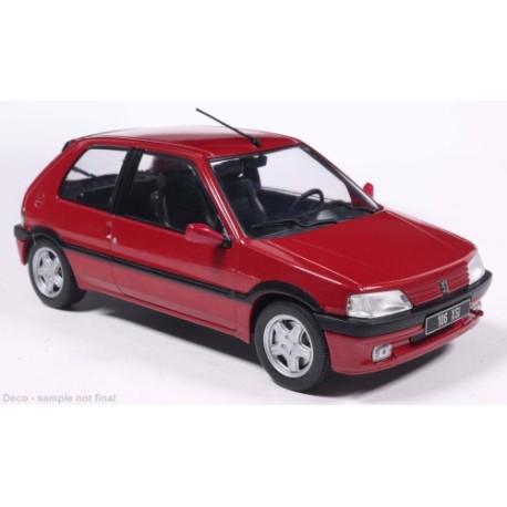 Peugeot 106 XSI 1992 Dark Red Whitebox WB124291