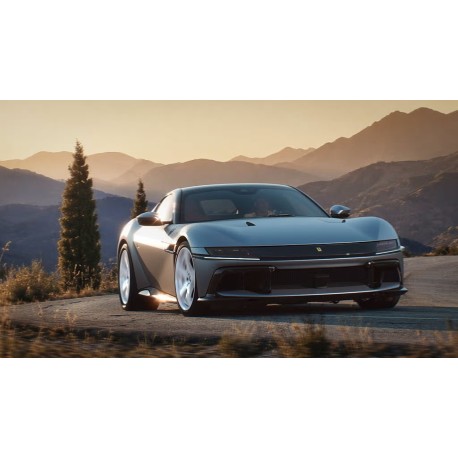 Ferrari 12 Cilindri Manuale Alluminio Spazzolato Looksmart LS553MB