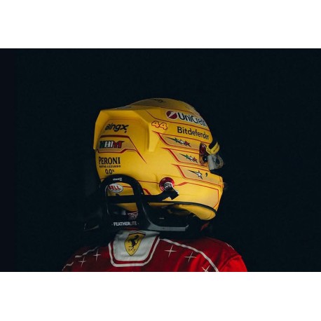 Casque Helmet 1/5 Lewis Hamilton Ferrari F1 Italie 2026 Looksmart LSHEL038