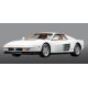 Ferrari Testarossa 1984 White Bburago BU16028W