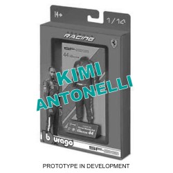 Mercedes GP Racing Suit 12 Kimi Antonelli F1 2026 Bburago BU48202-12