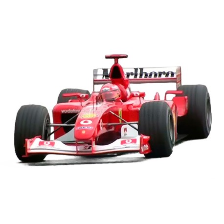 Ferrari F2002 1 Michael Schumacher F1 Winner Japon 2002 with pilot figure GP Replicas GP12-52BWD