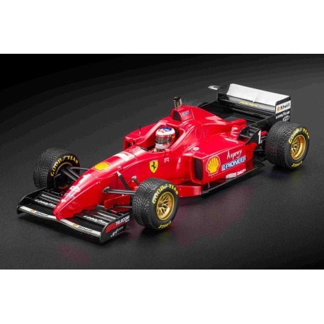 Ferrari F310 1 Michael Schumacher F1 Winner Espagne 1996 with pilot figure GP Replicas GP43-054AWD
