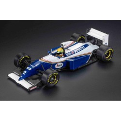 Williams FW16 2 Ayrton Senna F1 Saint-Marin 1994 with pilot figure GP Replicas GP43-055BWD