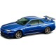 Nissan Skyline GT-R R34 Coupe 1999 Blue Maisto MAI31484