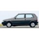 Fiat Uno Turbo ie 2 Series 1990 Grey Metallic Full Openings Mitica MITICA201052-D