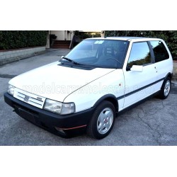 Fiat Uno Turbo ie 2 Series 1990 White Full Openings Mitica MITICA201053-D