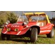 Puma Dune Buggy 1972 Red Yellow Removable Roof with Magnetic Attachment Mitica MITICA210001-D-18