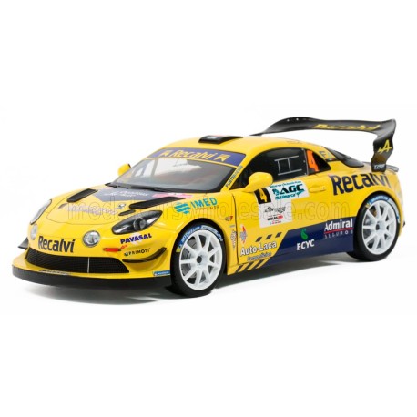 Renault Alpine A110 Rallye RGT+ 4 Rallye du Mont-Blanc 2025 Miguel Fuster - Diego Fuentes Solido S1801634