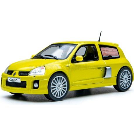 Renault Clio Sport V6 Phase II 2003 Yellow Solido S4318104