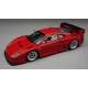 Ferrari F40 LM 1996 Red Press Version Enkei Silver Wheels Tecnomodel TEC12-17A