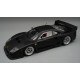 Ferrari F40 LM 1996 Matt Black Press Version Enkei Silver Wheels Tecnomodel TEC12-17C