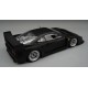 Ferrari F40 LM 1996 Matt Black Press Version Enkei Silver Wheels Tecnomodel TEC12-17C