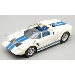 Ford GT40 Roadster X1 Presentation 1965 White Tecnomodel TEC43-69D