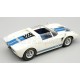 Ford GT40 Roadster X1 Presentation 1965 White Tecnomodel TEC43-69D