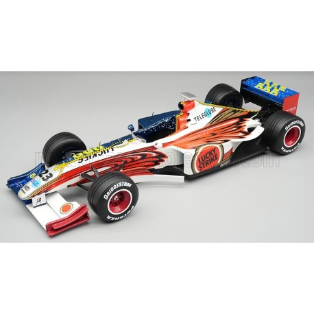 BAR FB01 V10 23 Ricardo Zonta F1 France 1999 with rain tires Tecnomodel TM18-346A
