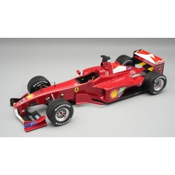 Ferrari F399 4 Eddie Irvine F1 France 1999 with rain tires Tecnomodel TM18-389D