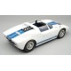 Ford GT40 Roadster X1 Presentation 1965 White Tecnomodel TM18-459D