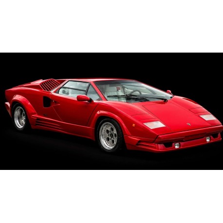 Lamborghini Countach 25th Anniversary 1988 Rosso Siviglia Top Marques TM43-037A