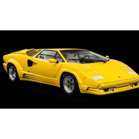 Lamborghini Countach 25th Anniversary 1988 Giallo Fly Top Marques TM43-037B