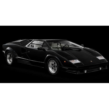 Lamborghini Countach 25th Anniversary 1988 Black Top Marques TM43-037C