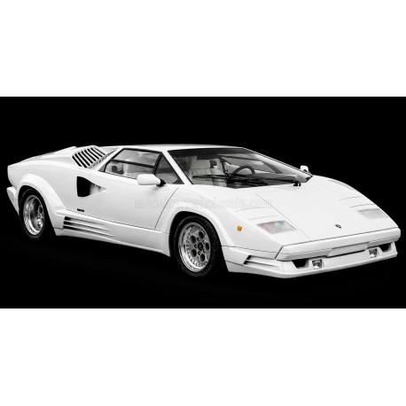 Lamborghini Countach 25th Anniversary 1988 Bianco Polo Top Marques TM43-037D