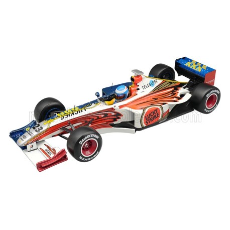 BAR FB01 V10 23 Mika Salo F1 Saint-Marin 1999 with pilot figure Tecnomodel TMD18-483C