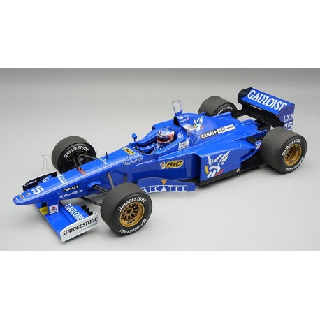 Prost Mugen JS45 MF-301HB 15 Shinji Nakano F1 Allemagne 1997 with pilot figure Tecnomodel TMD18-485A