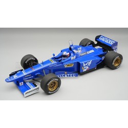 Prost Mugen JS45 MF-301HB 14 Jarno Trulli F1 Allemagne 1997 with pilot figure Tecnomodel TMD18-485C