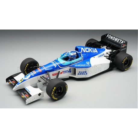 Tyrrell Yamaha 023 OX10C 4 Mika Salo F1 Saint-Marin 1995 with pilot figure Tecnomodel TMD18-494D