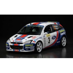Ford Focus RS WRC 3 2nd Rallye Monte Carlo 2001 Carlos Sainz - Luis Moya Top Marques TOP166A