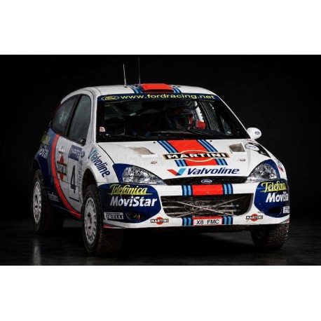 Ford Focus RS WRC 4 Winner Rallye de l'Acropole 2001 Colin McRae - Nicky Grist Top Marques TOP166C
