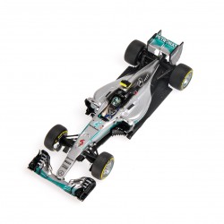 Mercedes W07 Hybrid F1 Bahrain 2016 Nico Rosberg Minichamps 410160106