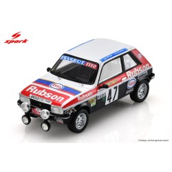 Peugeot 104 ZS 47 18th Rallye Monte Carlo 1981 P. Toujan - A. Peuvergne Spark S2614