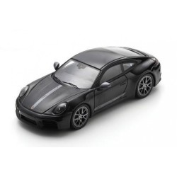Porsche 911 Carrera T 992.2 Jet Black Metallic Spark S8786