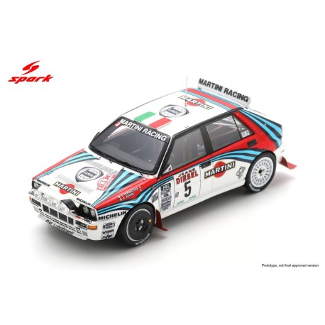 Lancia Delta HF Integrale Evo 5 Winner Rallye Sanremo 1992 A. Aghini - S. Farnocchia Spark S9022