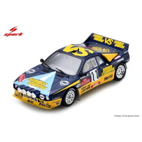 Lancia 037 Rally 11 Rallye Sanremo 1984 F. Tabaton - L. Tedeschini Spark S9177