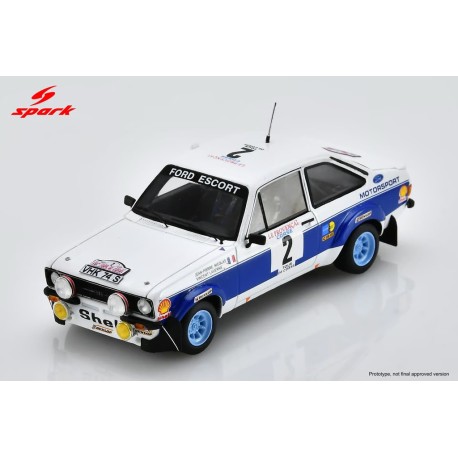 Ford Escort RS1800 2 Tour de Corse 1977 J-P. Nicolas - V. Laverne Spark S9458