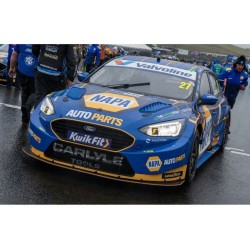 Ford Focus Titanium 27 BTCC Knockhill Dan Cammish 2026 Race Against Dementia Spark UK074