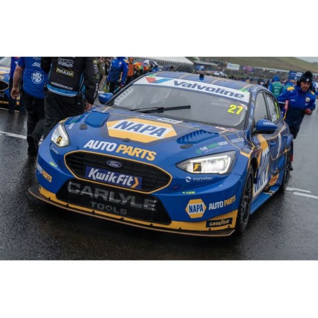 Ford Focus Titanium 27 BTCC Knockhill Dan Cammish 2026 Race Against Dementia Spark UK074